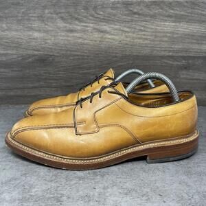 Allen Edmonds Hillcrest Shoes Mens Size 7.5 Brown Leather Dress Oxford